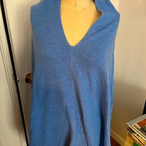 Minnie Rose 100% Cashmere Poncho.